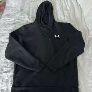 Mens black UA hoodie